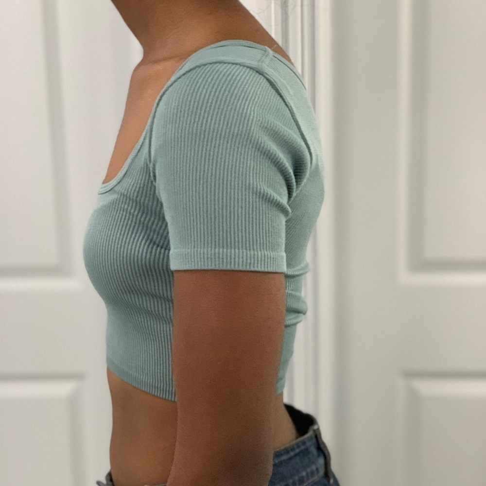 ZARA Limitless Contour Square Neck Top - Picture 3 of 14